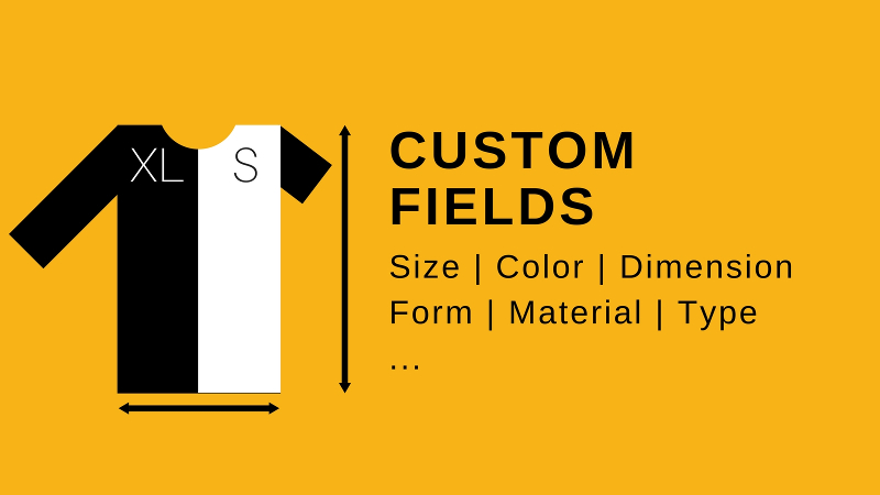 Do I need custom fields in my webstore?