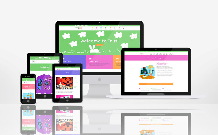 Trus - responsive Joomla Kindergarten template